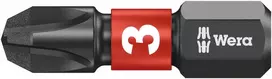 5 vnt. Impaktor 1/4" smūginiai antgaliai varžtams su TORX lizdu, dydis TX30/50mm, Wera [05057666001]