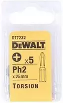 Dewalt antgaliai torx 25mm ph2 /5szt/