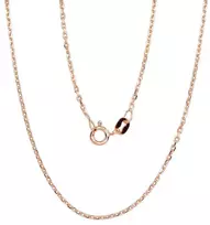 Sidabrinė grandinėlė Anchor 1.2 mm , briaunų apdirbimas deimantu - 3.4 g. - 55 - 1.2 mm.