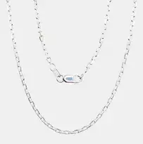 Sidabrinė grandinėlė Anchor 2.1 mm , briaunų apdirbimas deimantu - 2.1 mm. - 8.9 g. - 70