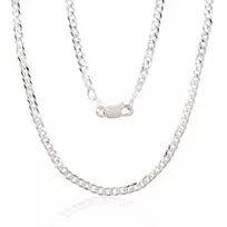 Sidabrinė grandinėlė Curb 2.5 mm , briaunų apdirbimas deimantu - 2.5 mm. - 50 - 5.8 g.
