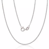 Sidabrinė grandinėlė Rollo 1 mm - 2.6 g. - 1 mm. - 50