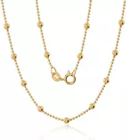 Sidabrinė grandinėlė Bead 1-3 mm - 50 - 4.6 g. - 1-3 mm.