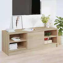 TV staliukas Televizoriaus spintelė, ąžuolo, 102x35,5x36,5cm, mediena