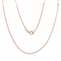 Auksinė grandinėlė Marina 1.1 mm , briaunų apdirbimas deimantu - 1.23 g. - 45 - 1.1 mm.