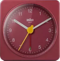 Braun BC 02 R kvarcinis žadintuvas raudonas