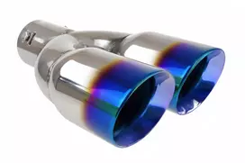 Duslintuvo antgalis 32-52 mm, nerūdijančio plieno, deginto metalo efekto, AMIO-02354