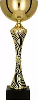 Victoria Sport Gold ir juodo metalo puodelis