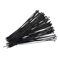 Opaski Nailoniniai kabelių raiščiai (juodi), 4,8x400 mm, 100 vnt., proline