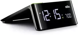 Braun BNC 016 BKEU LED žadintuvas juodas