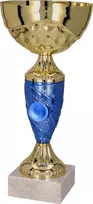 Blue Gold- Mėlyna T- M 9058H metalo taurė