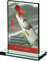 Stiklo trofėjus su spalvinga Luxorjet stiklo trofėjus su spalvinga Luxorjet Trophy
