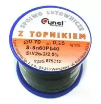 Skardinis lydmetalis su fliusu fi 2.50 500g