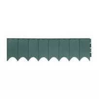 Prosperplast Dekoratyvinė tvorelė IKRR H16cm/L5.8m žalia/G851