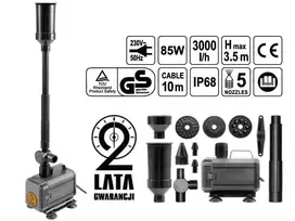 FLO FONTANO SIURBLYS 85W 3000 L / H 79932