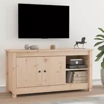 TV staliukas Televizoriaus spintelė, 103x36,5x52cm, pušies medienos masyvas
