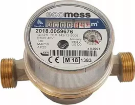 Ecomess Vandens skaitiklis PICOFLUX 1/2 ZW 2,5m3/val