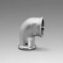 SANHA Alkūnė -THERM C-Stahl 90° pereinamasis d15x1/2 GW