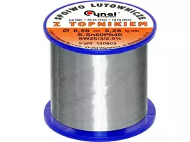 Lydmetalis su fliusu CYNEL LC60-SW26 0.56mm 250g