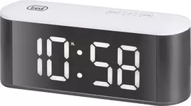 Laikrodis su termometru Trevi EC 883 BL W