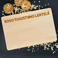 Graviruota medinė pjaustymo lentelė "Boso pjaustymo lentelė"