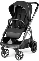 PegPerego Veloce kompaktiškas sportinis vežimėlis | Juodos spalvos