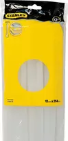 Klijų strypeliai Stanley; 11,3x254 mm; 24 vnt.; skaidrūs