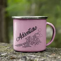 Metalinis puodelis "Adventure"