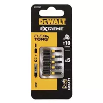 DEWALT KOŃCÓWKA UDAROWA T10x25 5szt. EXTREME IMPACT TORSION