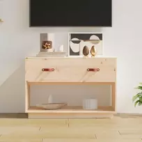 TV staliukas Televizoriaus spintelė, 90x40x60cm, pušies medienos masyvas