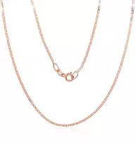 Auksinė grandinėlė Marina 1.1 mm , briaunų apdirbimas deimantu - 1.11 g. - 40 - 1.1 mm.