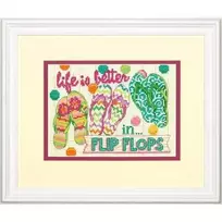 DIMENSIONS Simplicity Creative Corp Flip Flops D70-65152