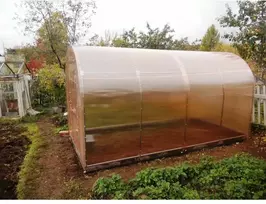 Šiltnamis SVAJONĖ MINI (plotis 1,65m) danga 4mm NANO polikarbonatas, Šiltnamio ilgis: Šiltnamio ilgis 4m