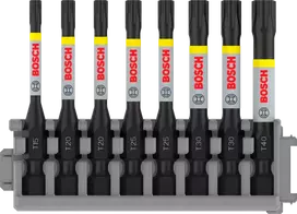 Bosch 8 dalių Torx antgalių komplektas T15/20/20/25/25/30/30/40