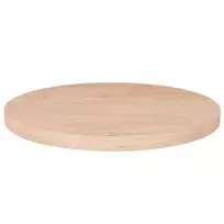 Stalviršis, 40x2,5cm, neapdorotas ąžuolo medienos masyvas