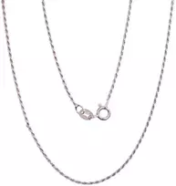 Sidabrinė grandinėlė Rope 1,1 mm - 2.3 g. - 45 - 1,1 mm.