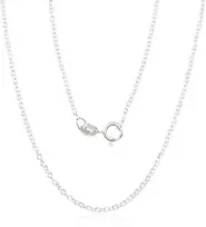 Sidabrinė grandinėlė Anchor round 1,1 mm - 2.5 g. - 50 - 1,1 mm.