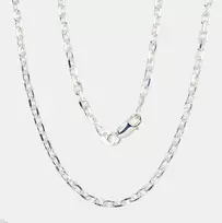 Sidabrinė grandinėlė Anchor 3 mm , briaunų apdirbimas deimantu - 3 mm. - 55 - 11.7 g.