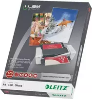 Leitz Karšto laminavimo plėvelė iLAM A4, UDT, 100vnt (10K273D)