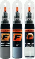Firanto JAGUAR JGH - CRYSTAL (STEEL) Mėlynas Rinkinys: Dažų korektorius įbrėžimų taisymui + Rūdžių modifikatorius + Lakas 15 ml (2000 -