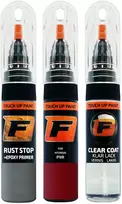 Firanto HYUNDAI P9R - BOSTON Raudonas Rinkinys: Dažų korektorius įbrėžimų taisymui + Rūdžių modifikatorius + Lakas 15 ml (2011  -2011)