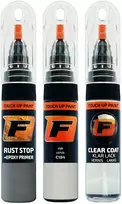 Firanto LOTUS C184 - METALLIC Baltas Rinkinys: Dažų korektorius įbrėžimų taisymui + Rūdžių modifikatorius + Lakas 15 ml (2015  -2015)