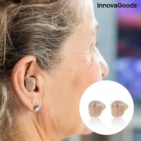 Klausos aparatas su priedais InnovaGoods Hearzy, smėlio spalvos