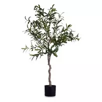 Ibergarden dekoratyvinis augalas alyvmedžio spalvos plastikinis "Zalias" (85 x 150 x 85 cm)