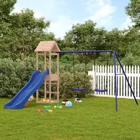 Lauko žaidimų aikštelės komplektas, douglas eglės masyvas