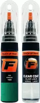 Firanto PORSCHE Y89 - VIRIDIAN Žalias Dažų korektorius įbrėžimų taisymui + Lakas 15 ml (2018  -2018)