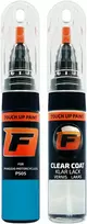 Firanto PIAGGIO MOTORCYCLES P505 - BLU Dažų korektorius įbrėžimų taisymui + Lakas 15 ml (2000 - 2023)