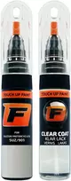 Firanto SUZUKI MOTORCYCLES SUZ/901 - Baltas Dažų korektorius įbrėžimų taisymui + Lakas 15 ml (2000 - 2023)