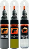 Firanto SUZUKI MOTORCYCLES YRD - LUSH Žalias Rinkinys: Dažų korektorius įbrėžimų taisymui + Rūdžių modifikatorius + Lakas 15 ml (2000 - 2023)