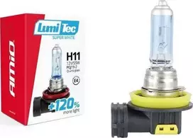 Halogeninė lemputė H11 12V 55W „Lumitec Super Baltas“ +120% amio-02139